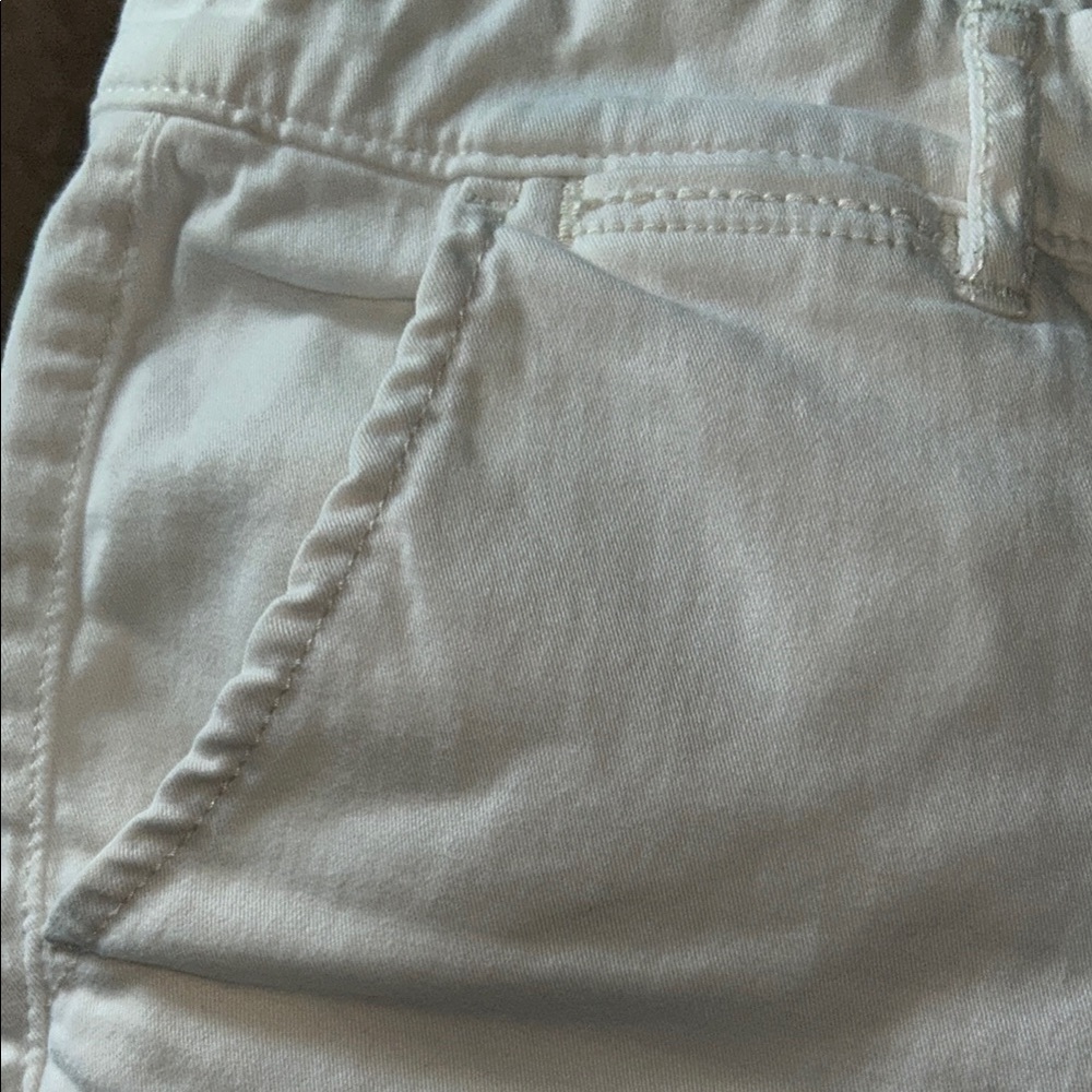 anthropologie Pilcro and the Letterpress White Bermuda Shorts Classic Style - Picture 4 of 11